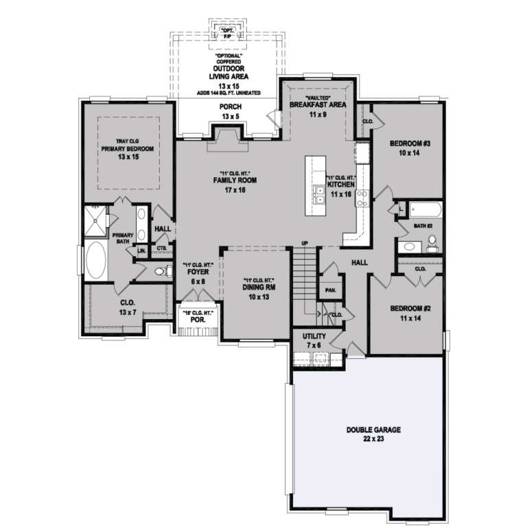 Carlisle Floor Plan Regency Homebuilders