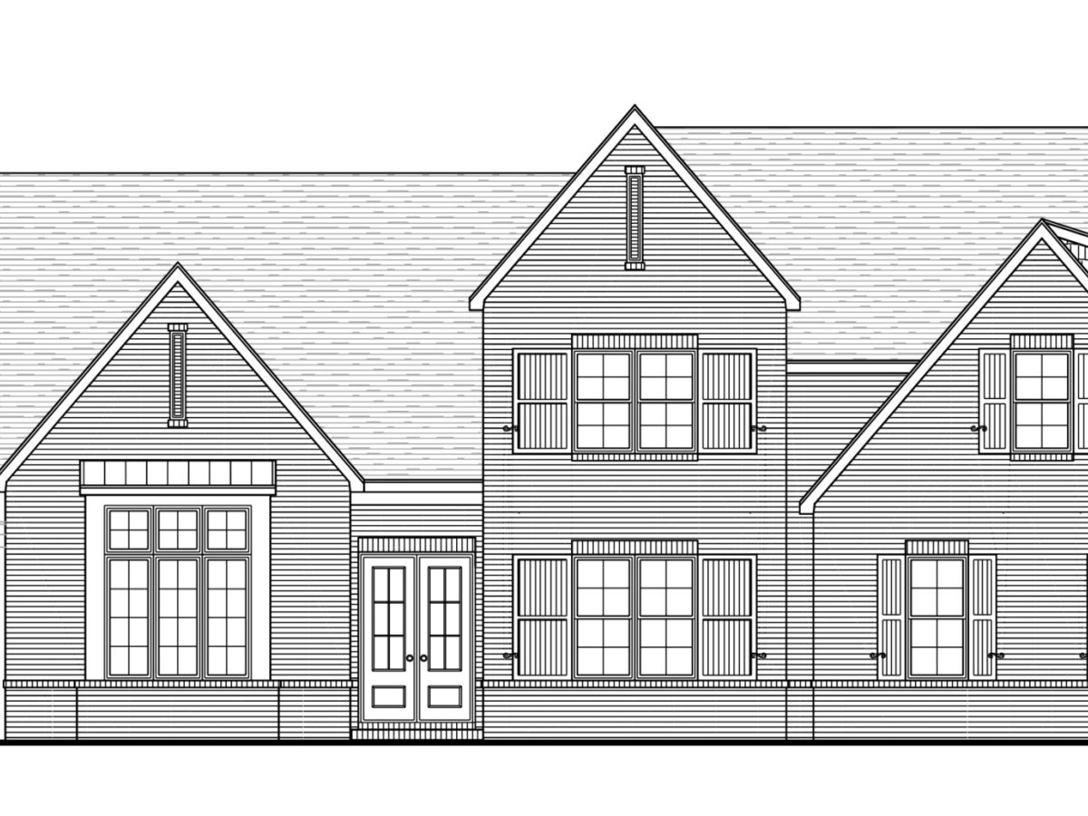 CHW Lot 17 Custom Plan Elevation
