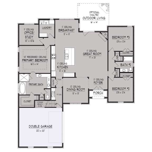 Crosby Floor Plan | Regency Homebuilders