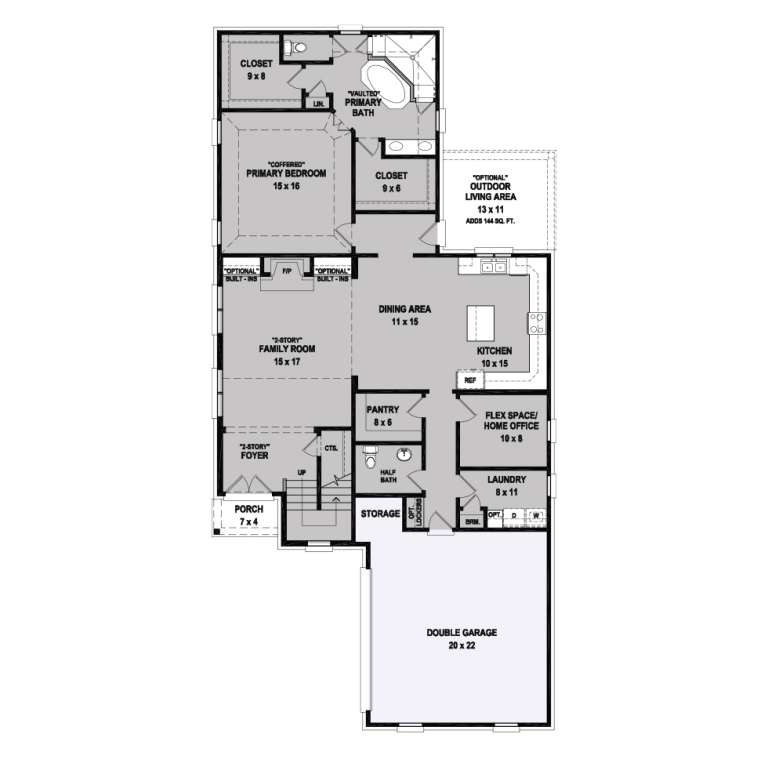 Henley Floor Plan Regency Homebuilders