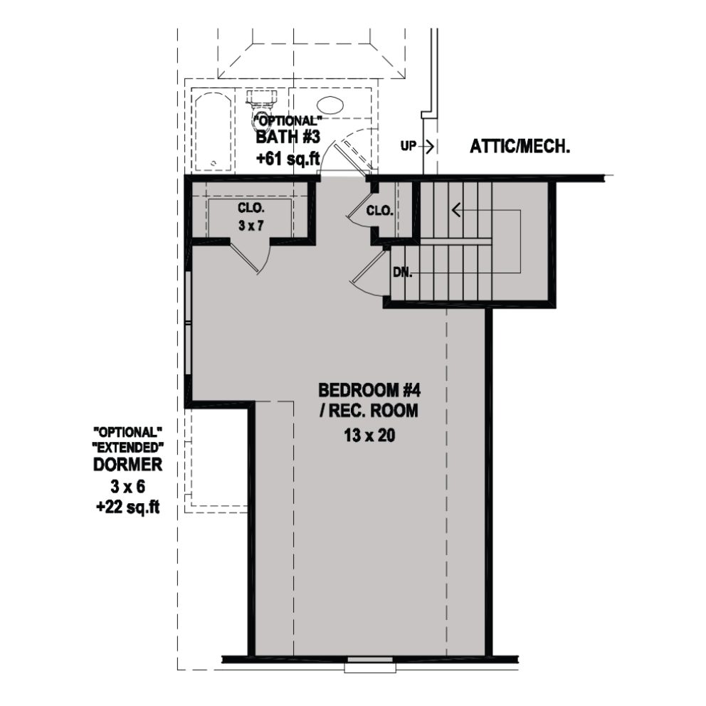 Huxley Floor Plan Regency Homebuilders