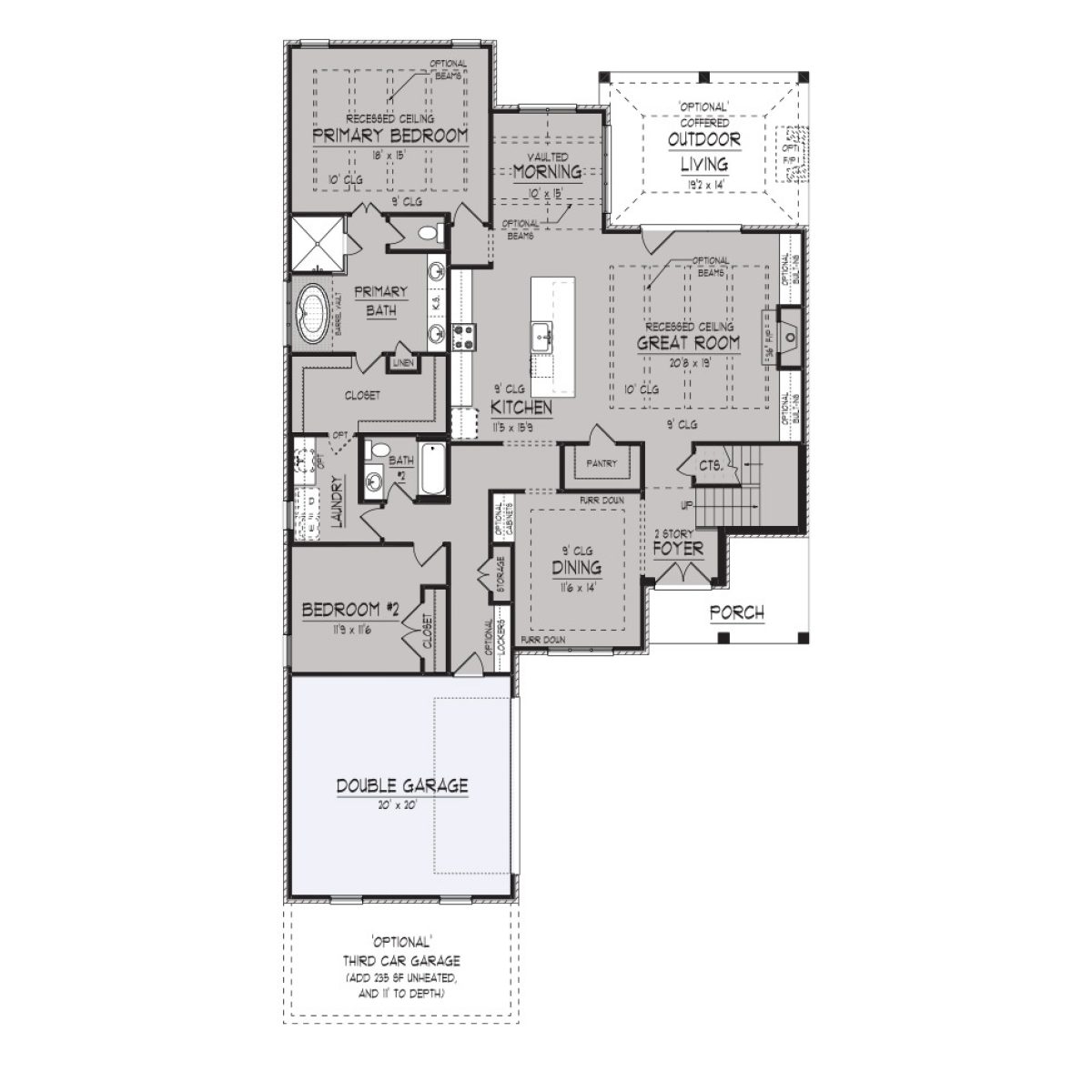 Lewis Floor Plan | Regency Homebuilders