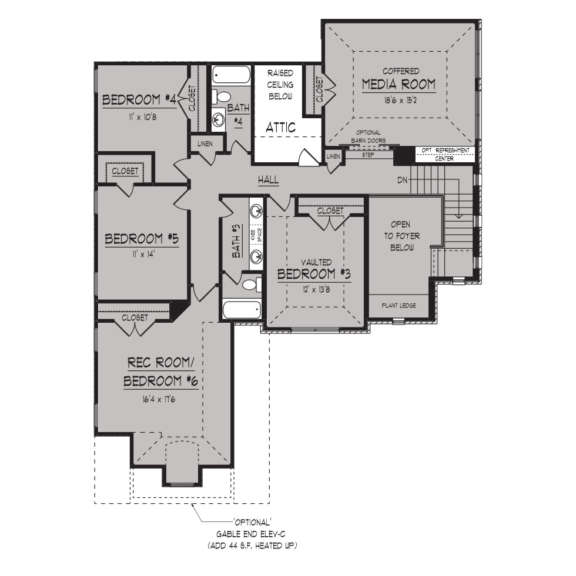 McLean Floor Plan Regency Homebuilders