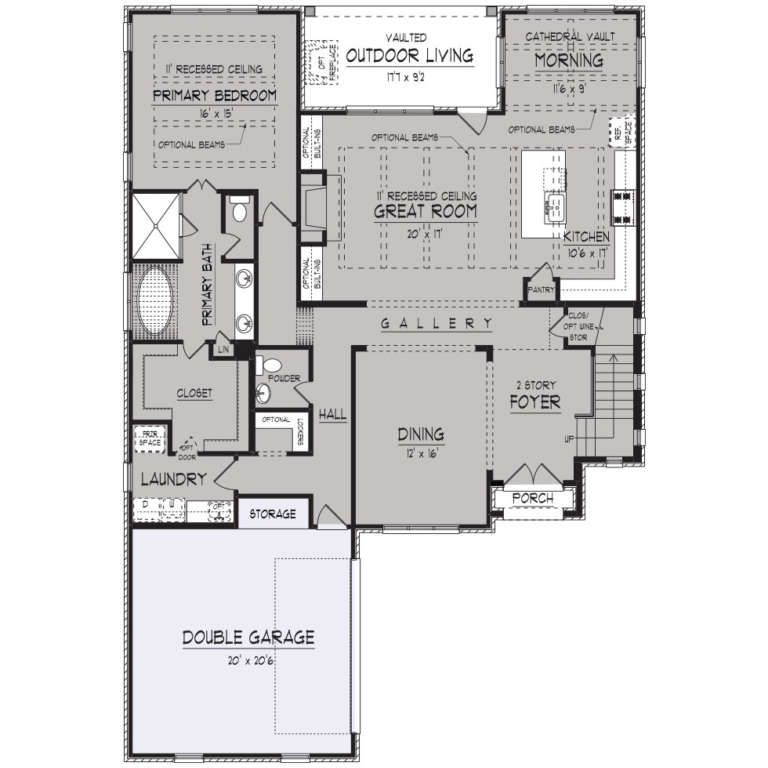 McLean Floor Plan Regency Homebuilders