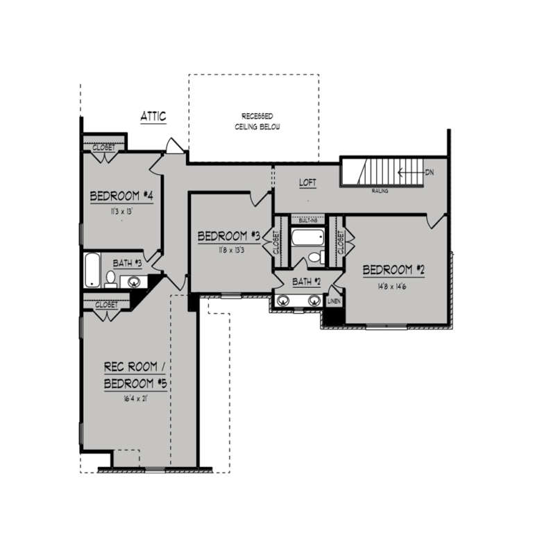 Parkview Lot 23 Plan Floor Plan Regency Homebuilders