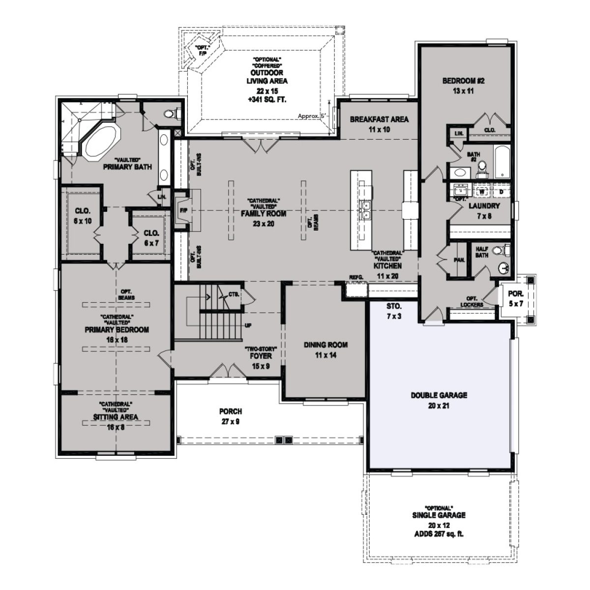 Rowan Floor Plan | Regency Homebuilders