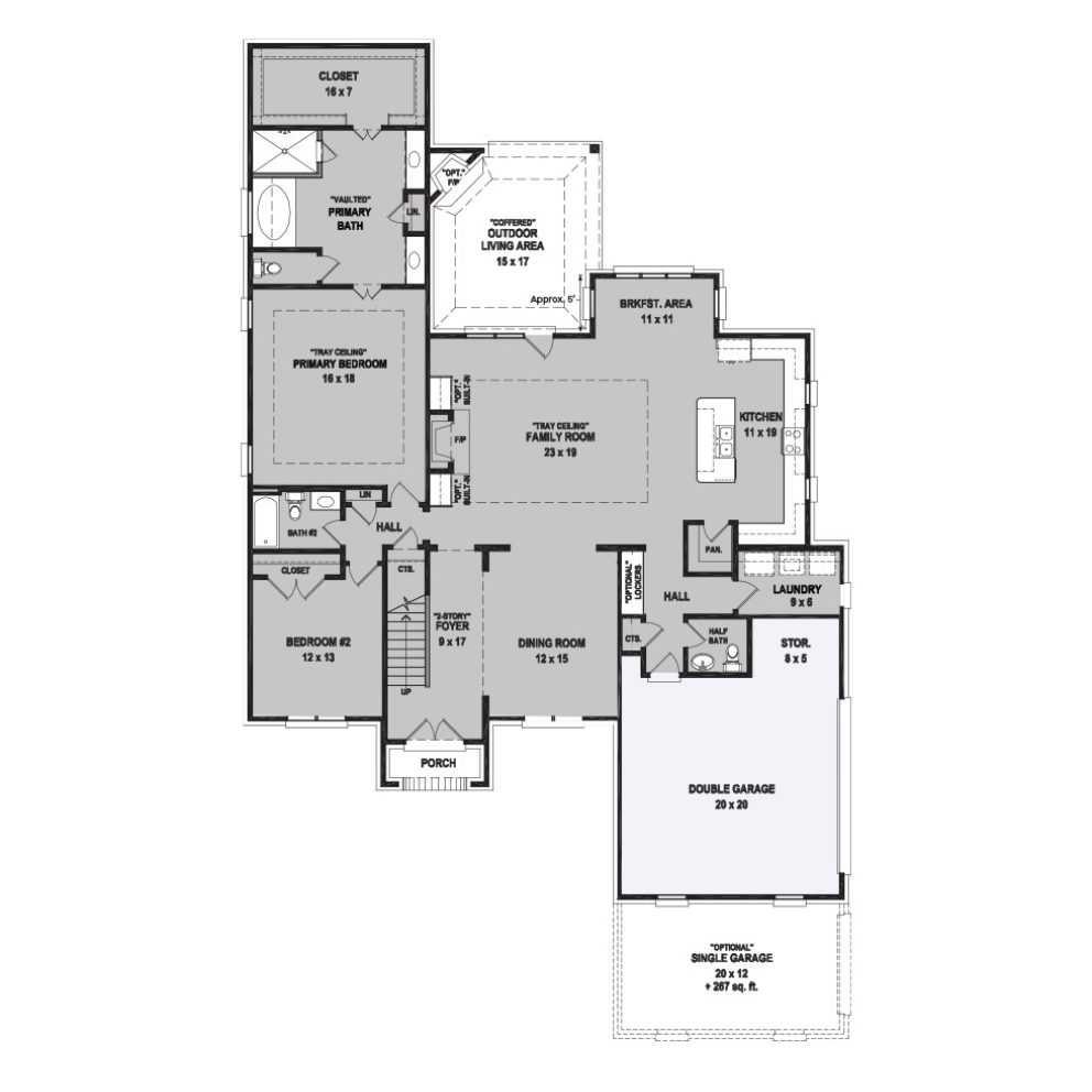 Stonebridge Floor Plan | Regency Homebuilders