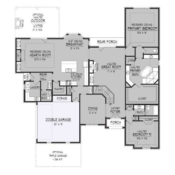 Willingham Floor Plan | Regency Homebuilders