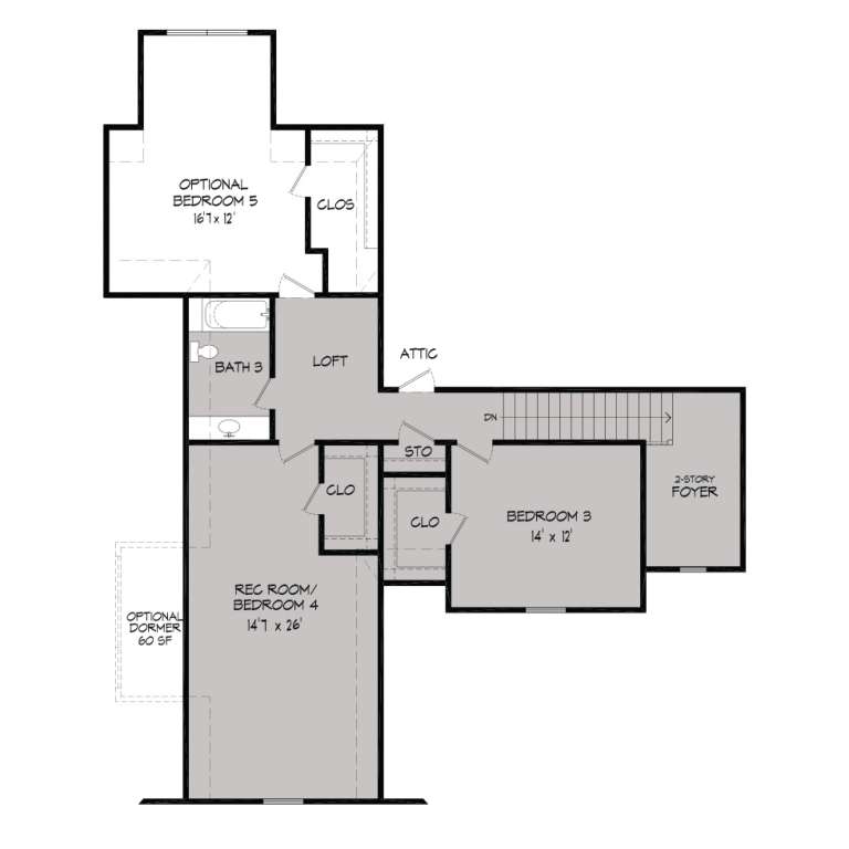 Willow Floor Plan | Regency Homebuilders