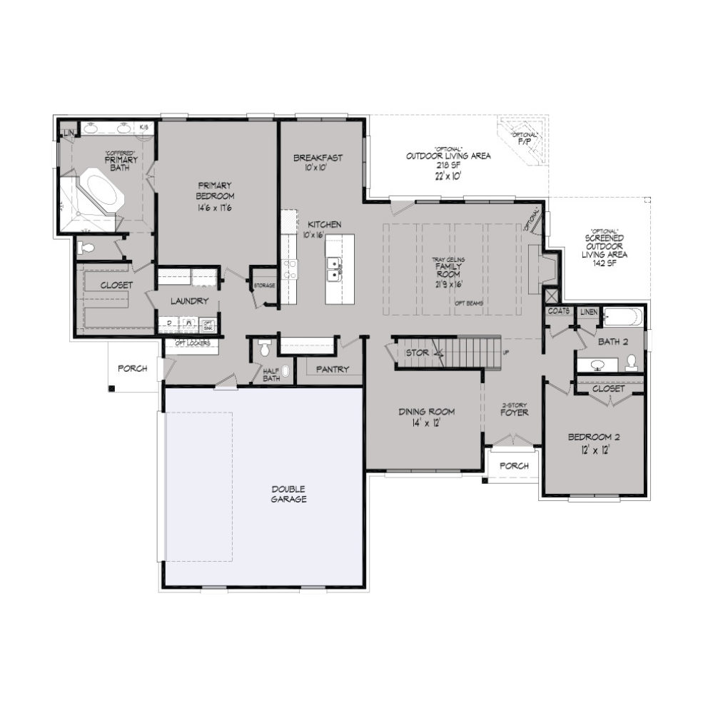 Willow Floor Plan | Regency Homebuilders
